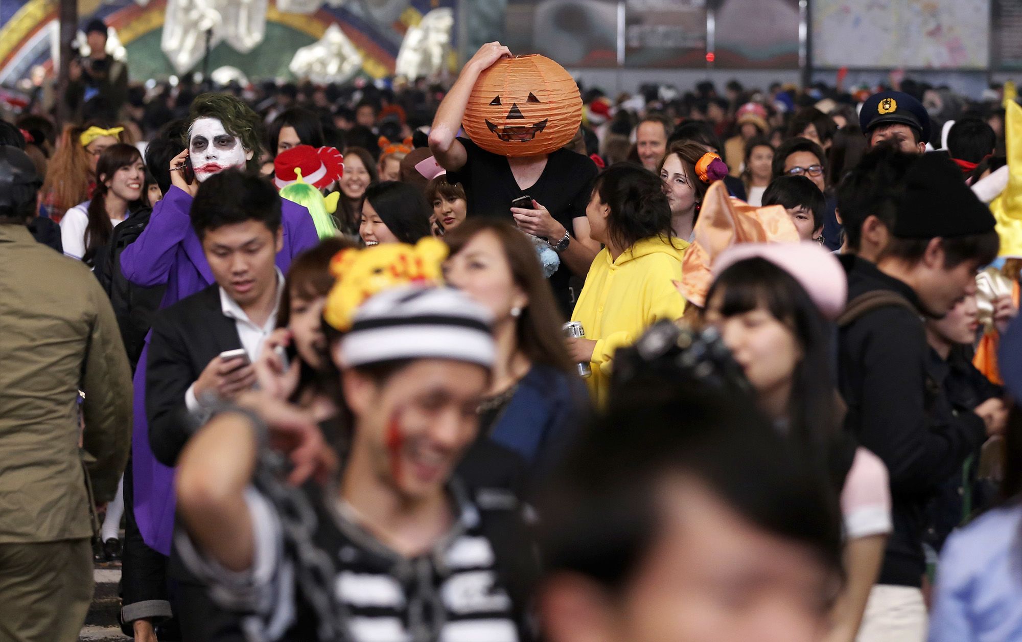 Halloween Celebrations Banned at Shibuya Crossing